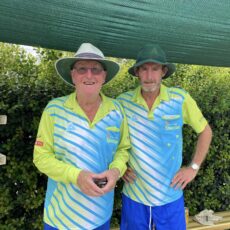 Men’s minor pairs champs crowned at the Narrabri Bowling Club