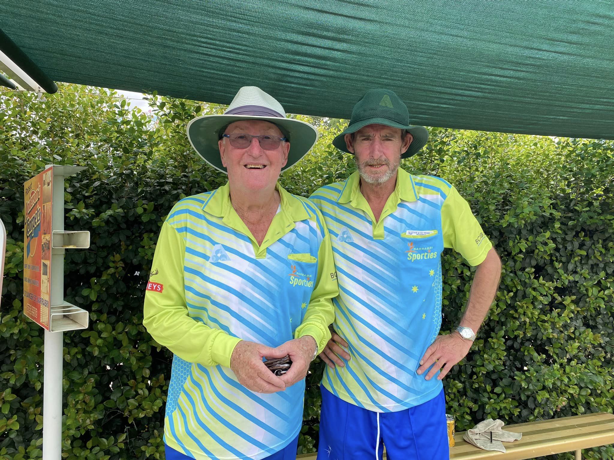 Men’s minor pairs champs crowned at the Narrabri Bowling Club