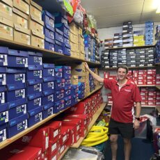 The right shoes and the right fit for every students’ foot at SportsPower