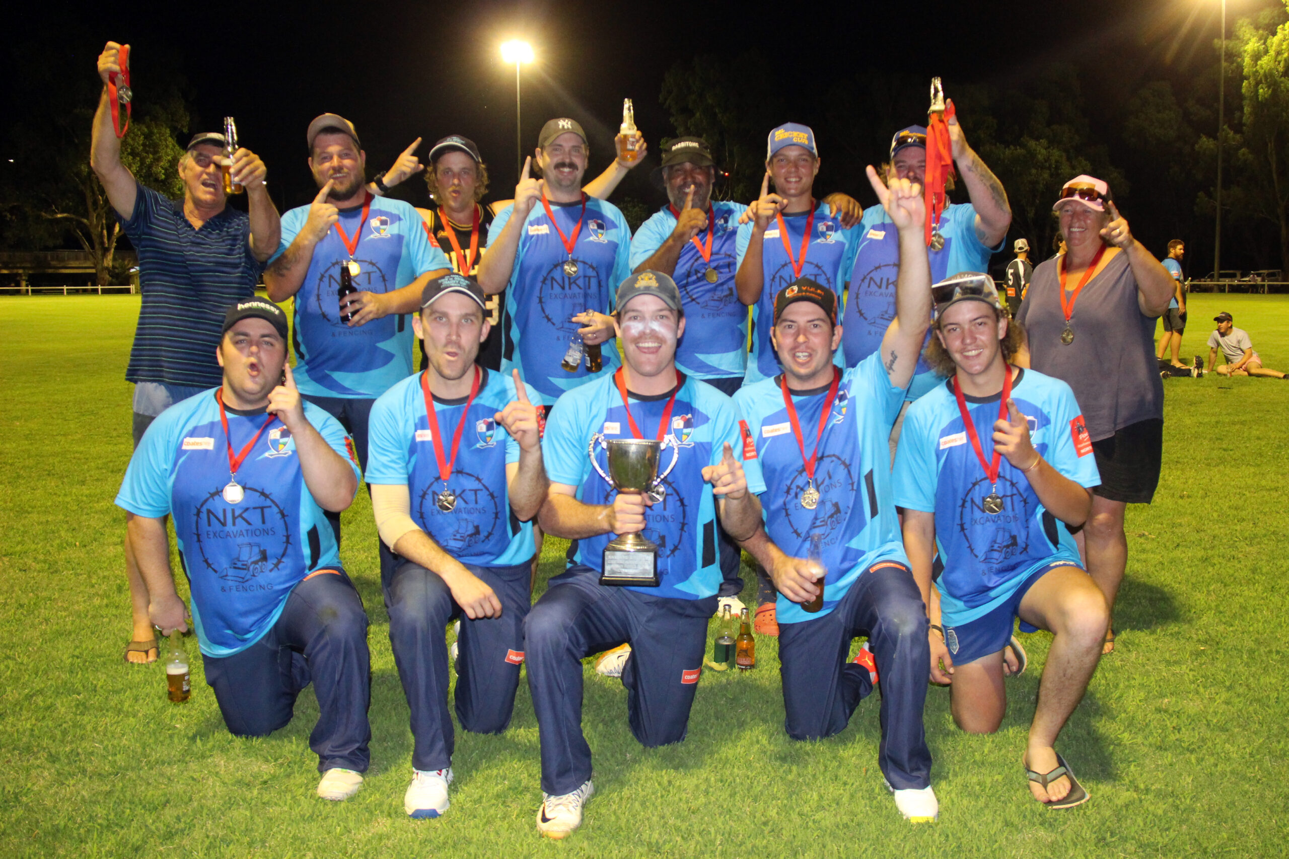 FINAL BALL THRILLER: NKT Excavations earn grand final glory in inaugural season