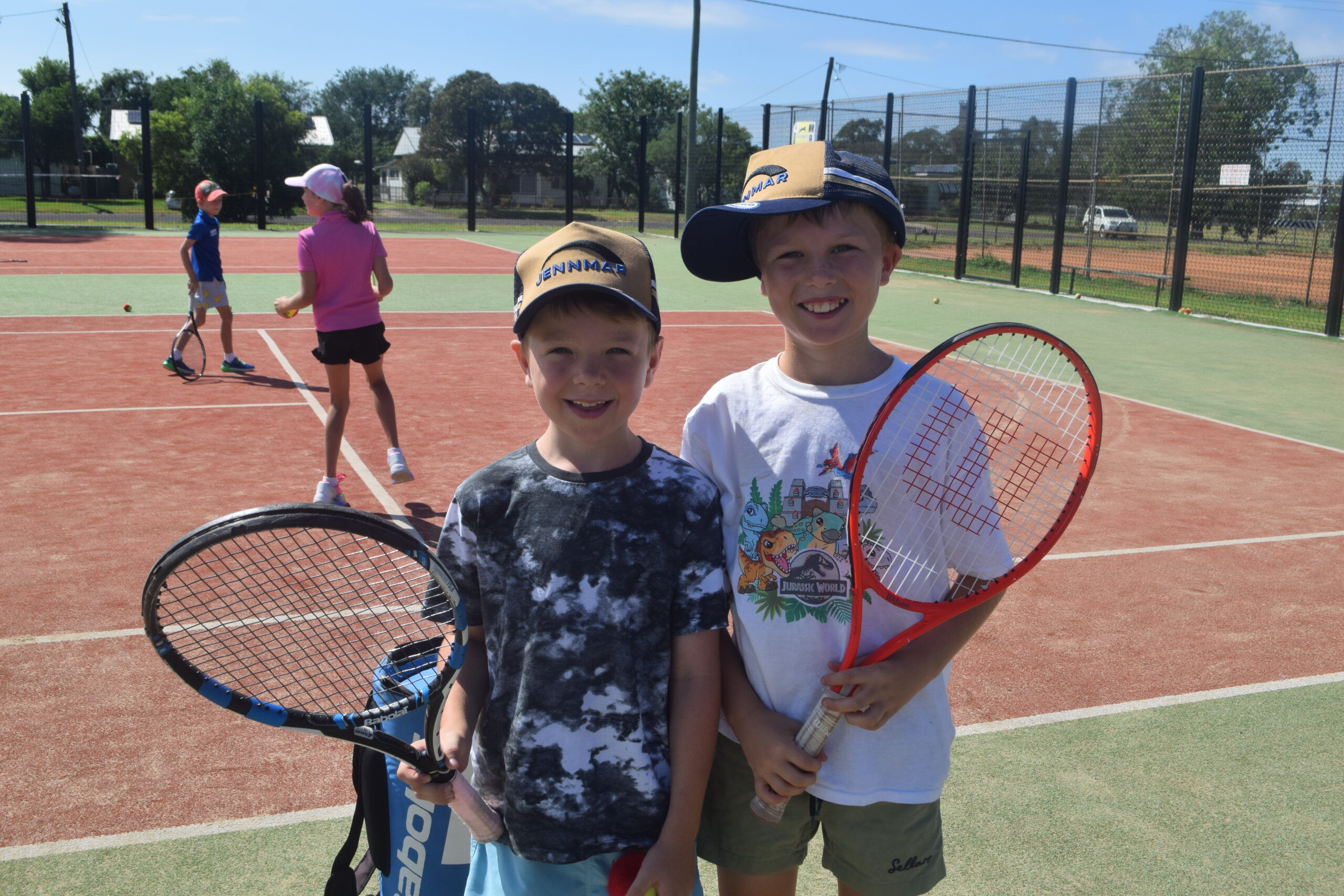 Dangar Park Tennis Centre hosts a smashing junior holiday clinic The