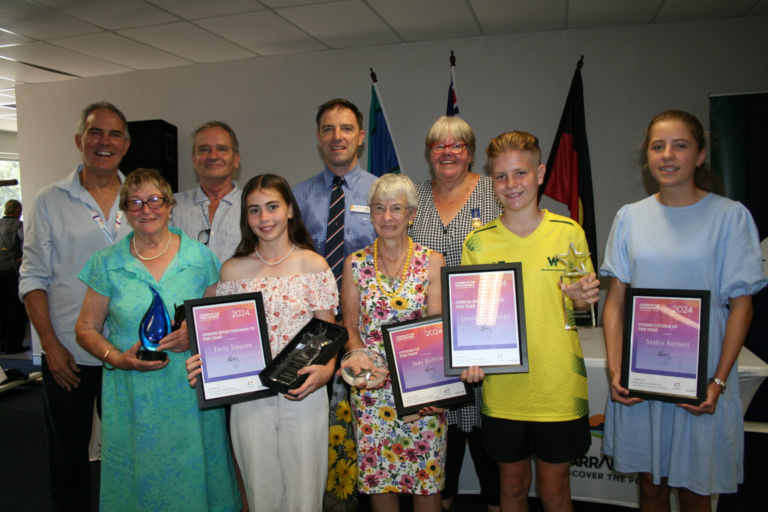 Narrabri shire achievers placed in spotlight on Australia Day 2024