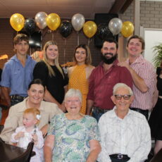 Ron Rees celebrates his 90th birthday