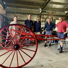 Wheels rolling on restoration project