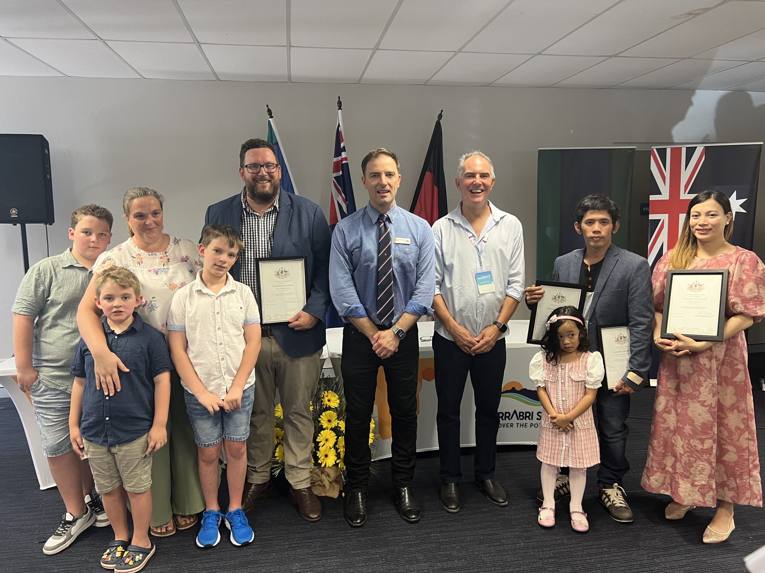 Eight citizens celebrated at Narrabri shire’s Australia Day ceremony 2024