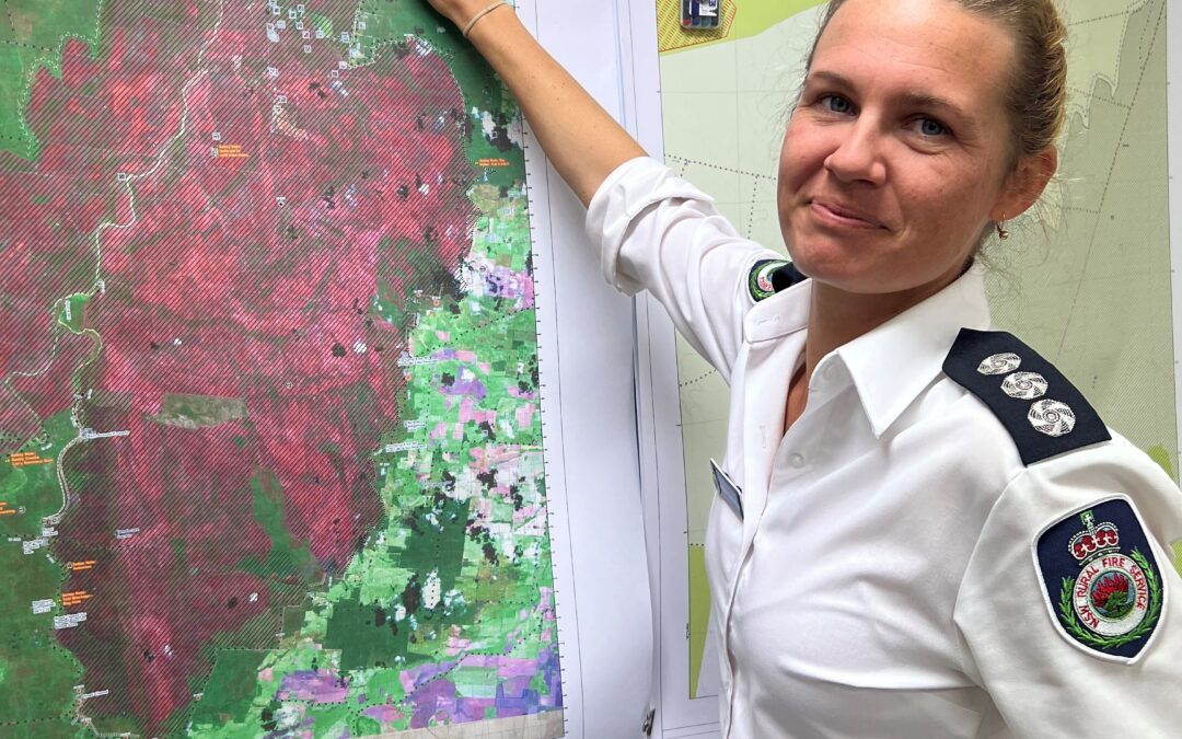 Into the heart of the bushfires: Keep calm and carry on
