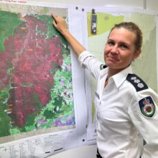 Into the heart of the bushfires: Keep calm and carry on