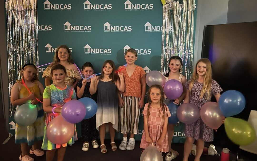 Party time at holiday disco extravaganza
