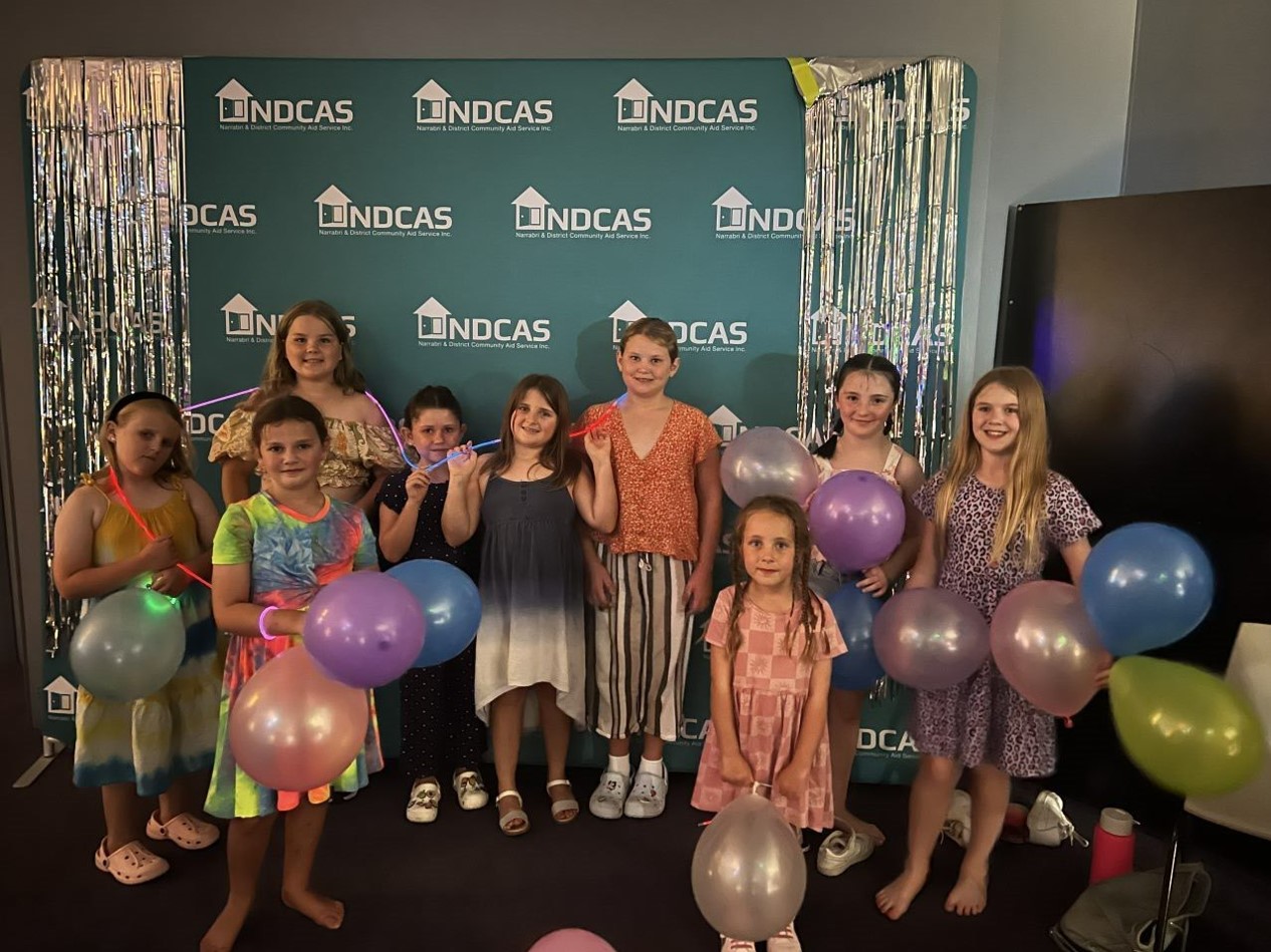 Party time at holiday disco extravaganza