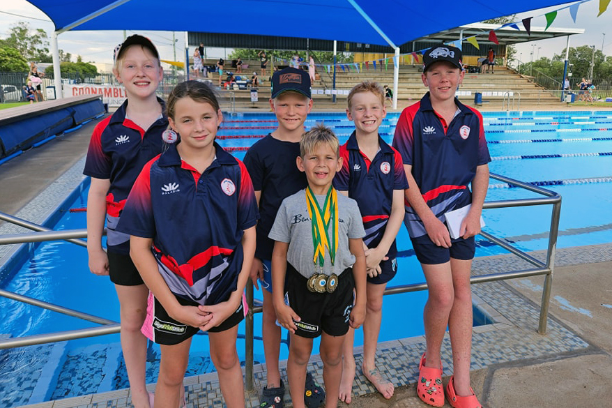 Wee Waa Swimming Club young guns return home with medals and PBs from Coonamble and Kootingal carnivals