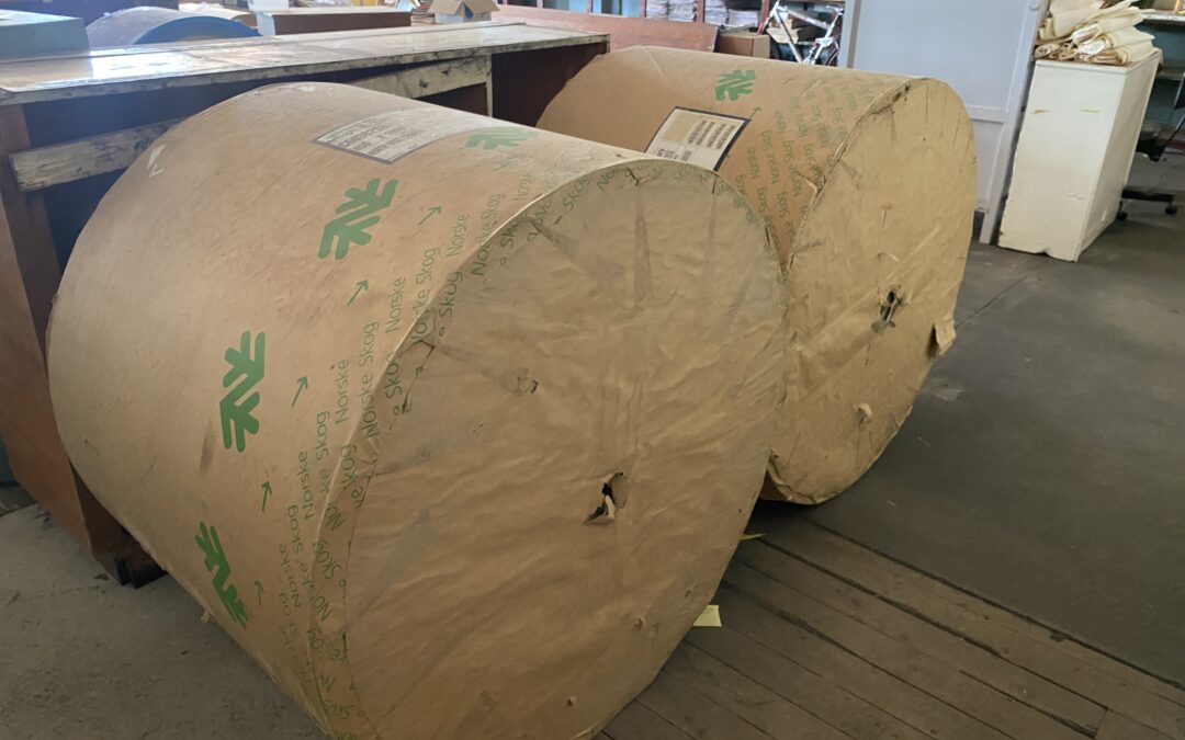 Reely? Enough newsprint to go from Wee Waa to Narrabri?
