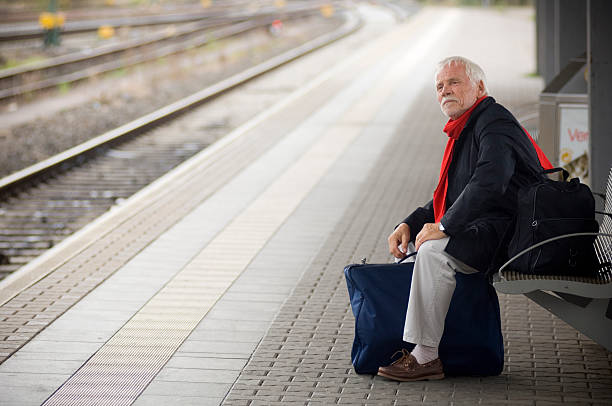 The Man on the Platform – a hard life, but he’s contented…