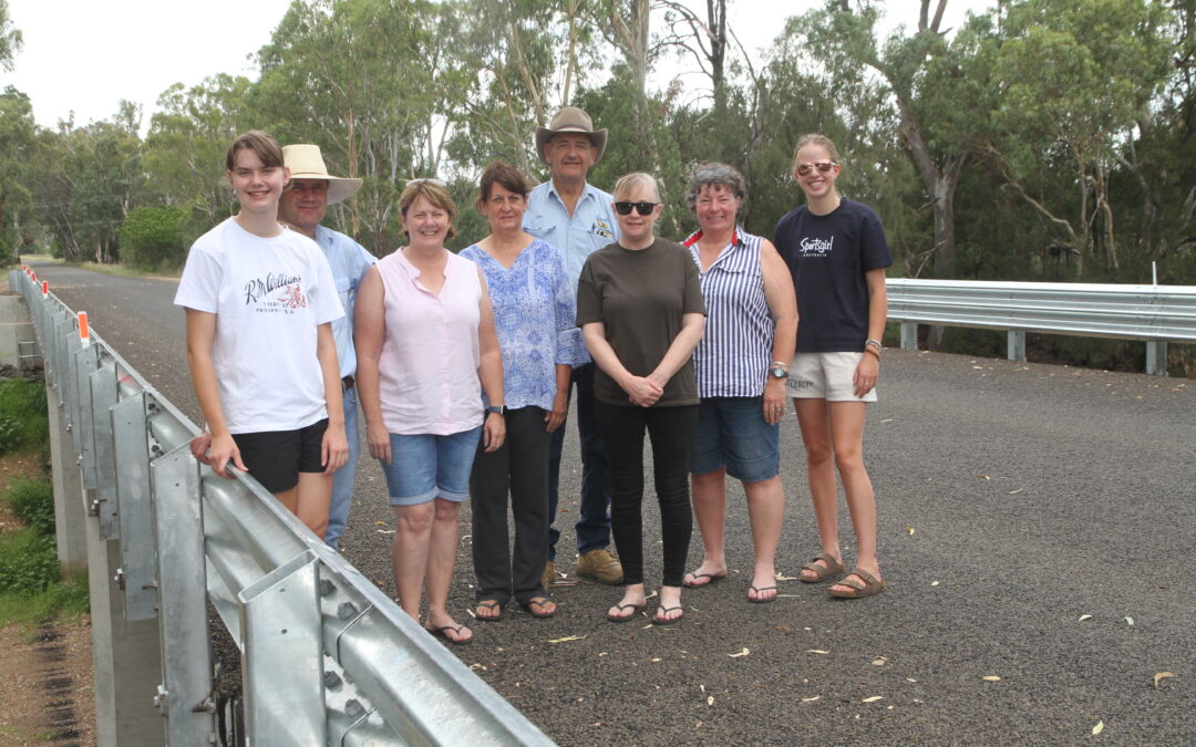 New Bullawa Creek bridge being put to good use