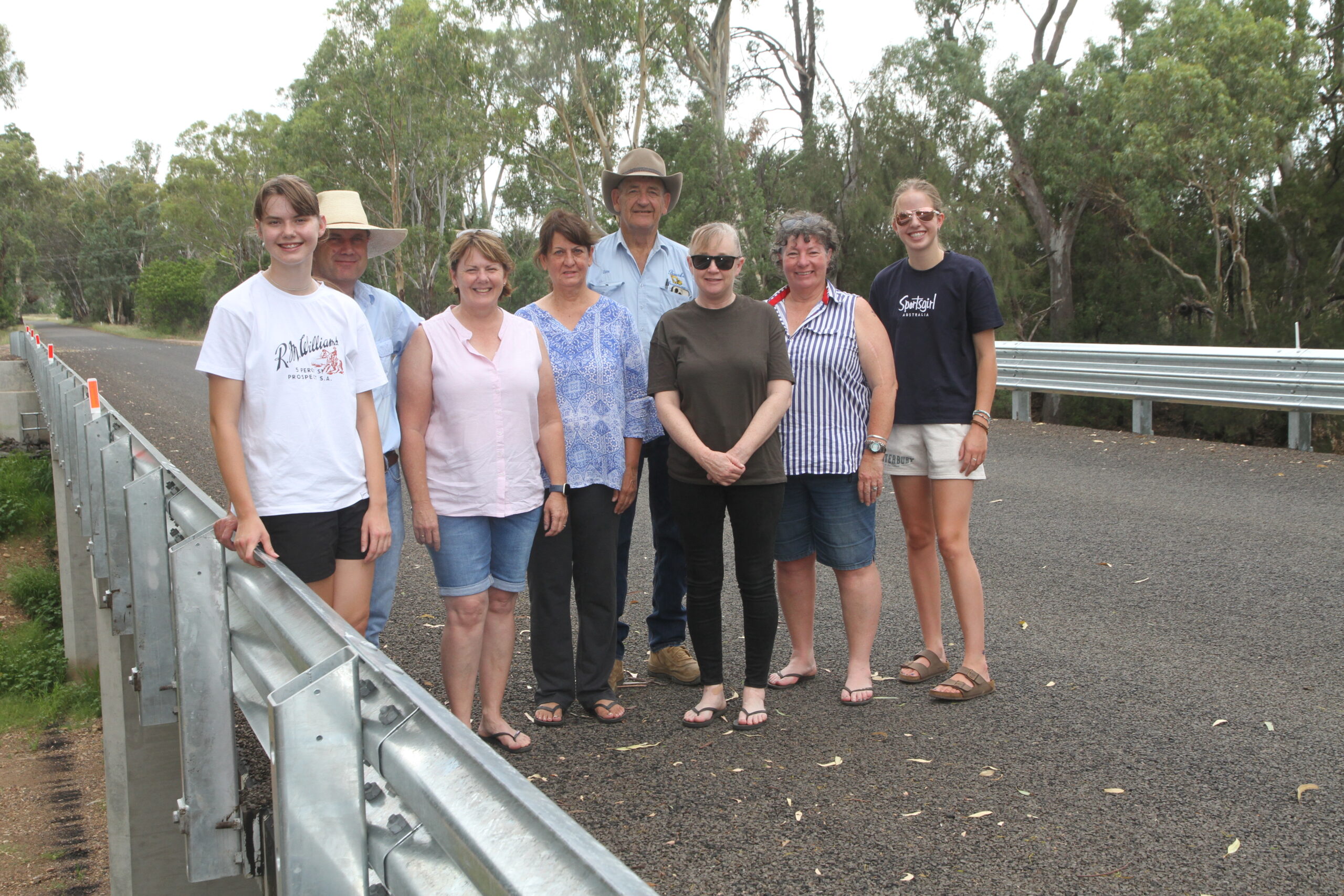 New Bullawa Creek bridge being put to good use