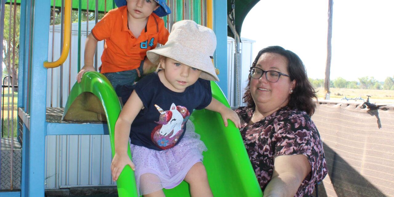 Three sets of twins at Boggabri Joey’s Playgroup