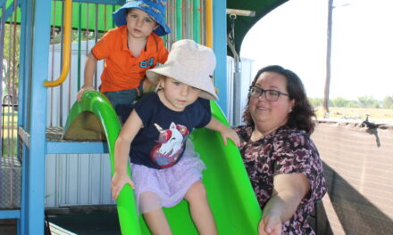 Three sets of twins at Boggabri Joey’s Playgroup