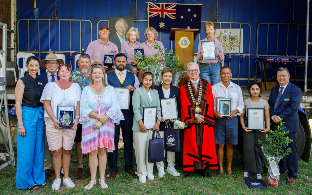 Achievers placed in spotlight at Moree Australia Day celebrations