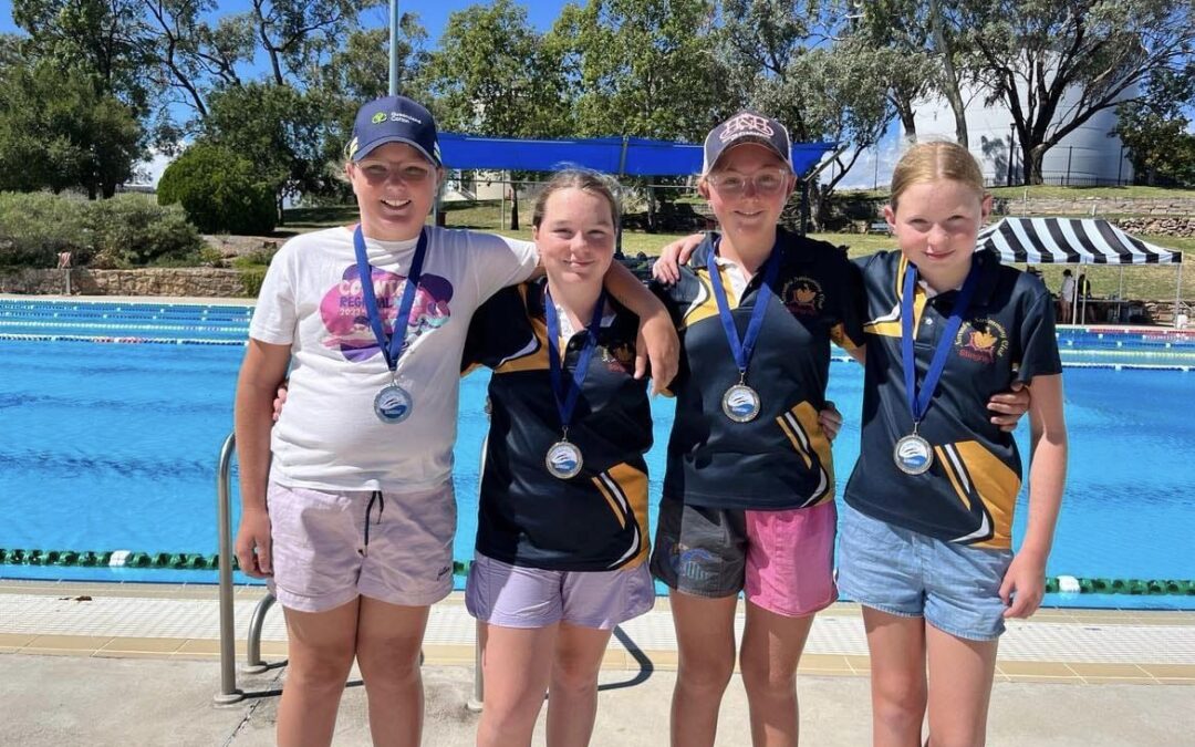 Gunnedah glory for super Stingrays swimmers