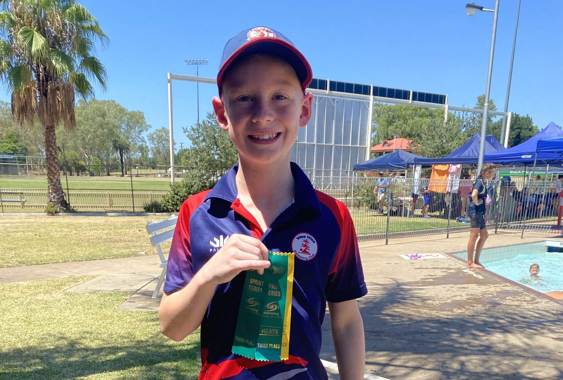 Wee Waa swimmer James Gleeson goes to another level during a big weekend in Tamworth