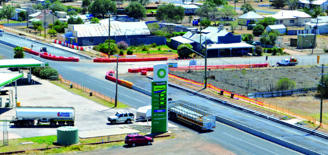 Progress on Newell Highway upgrade between Narrabri and Moree