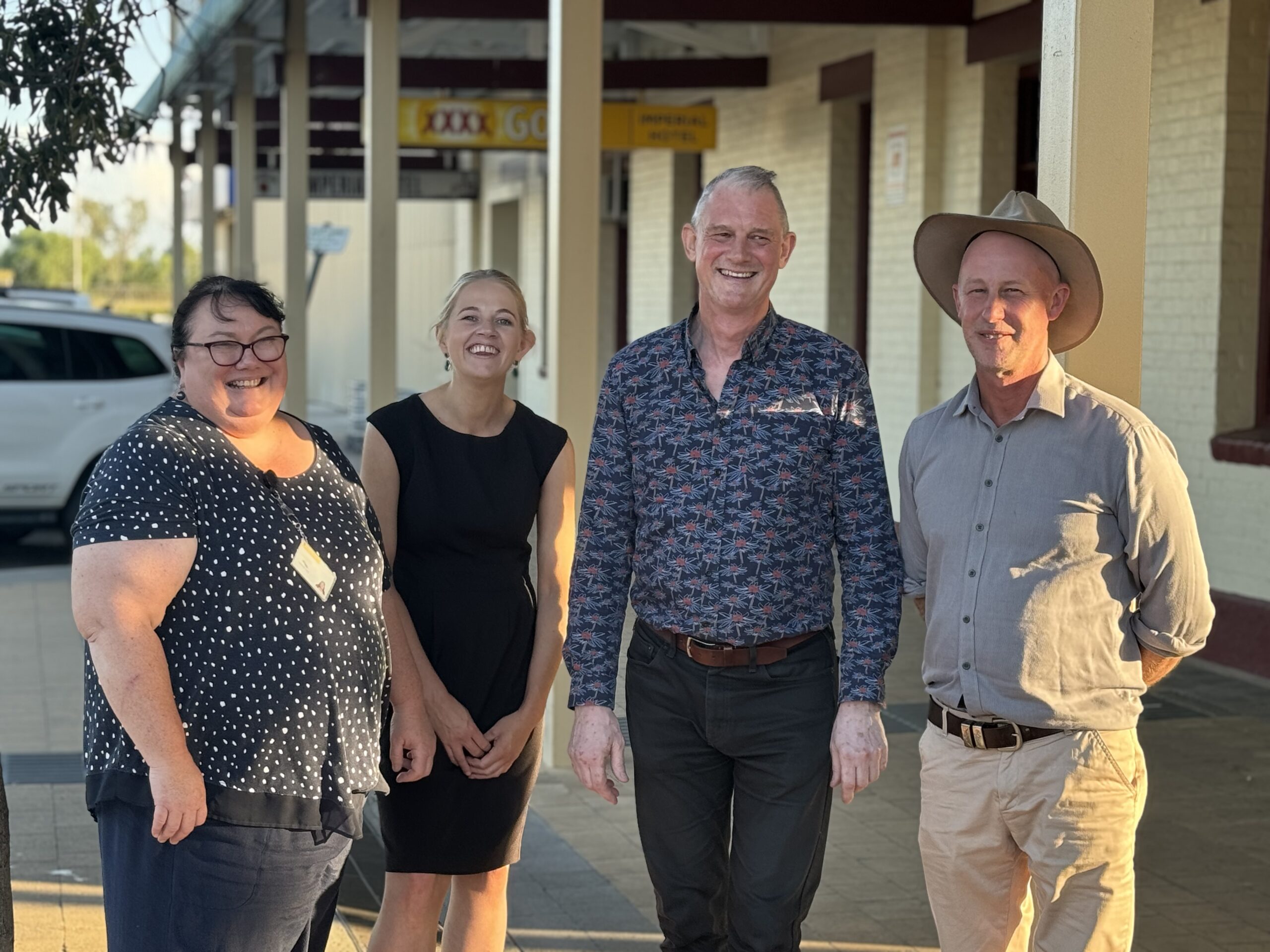 Narrabri Shire Council representatives and Barwon MP attend Wee Waa