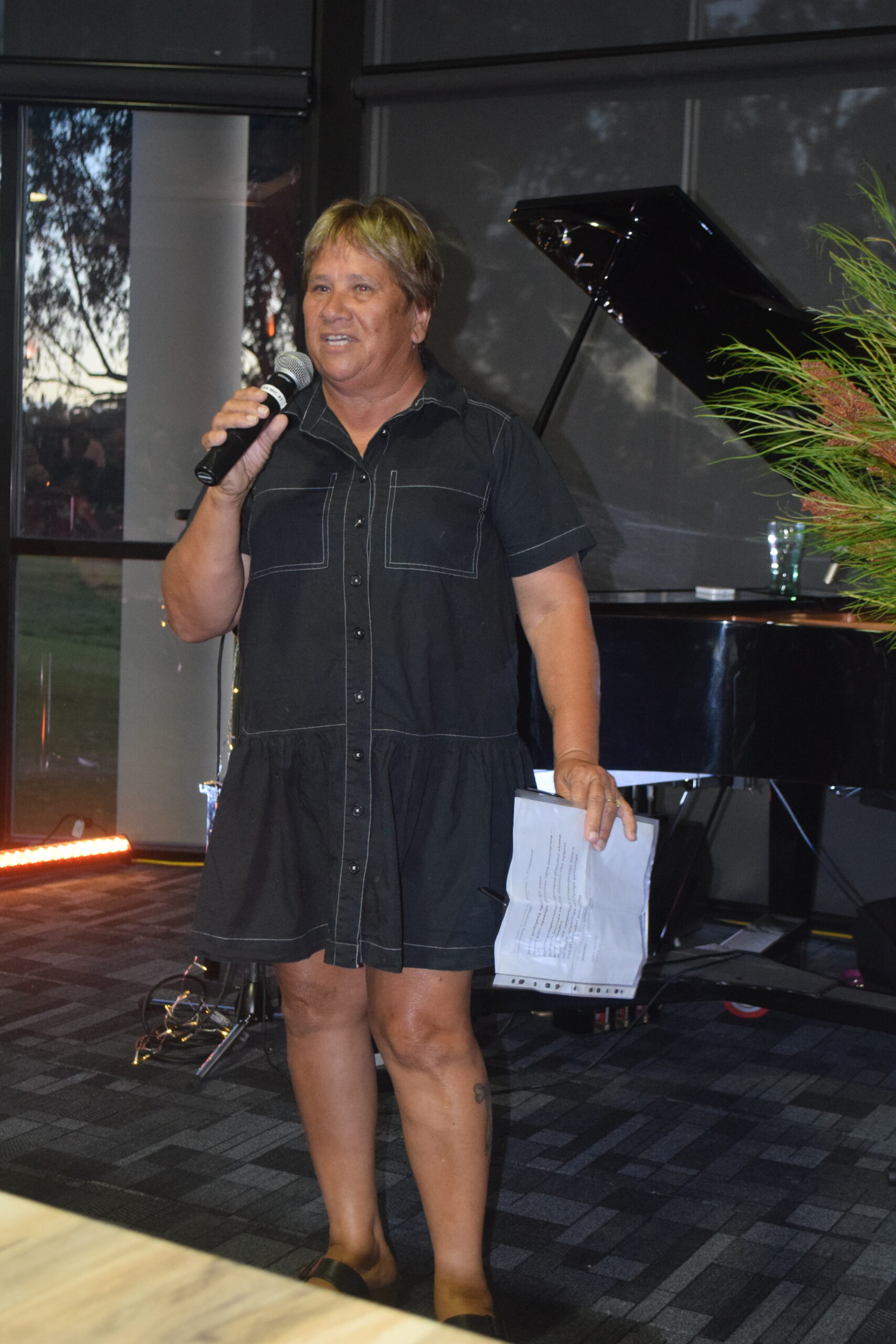 Pattie Lettice delivered Welcome to Country.