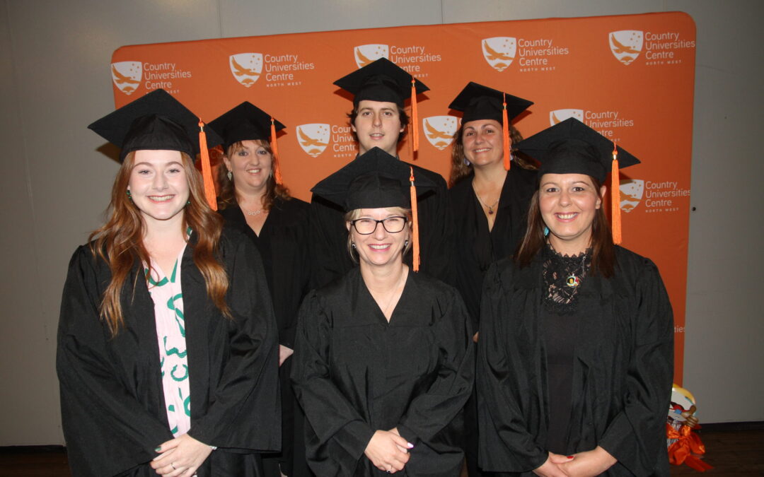 Six CUC graduates celebratory dinner