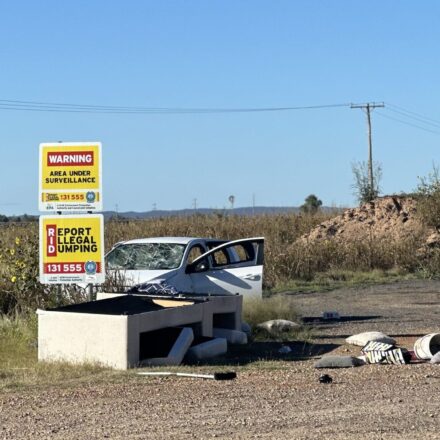 Concerns voiced about recurrent illegal dumping near northern town entrance to Narrabri
