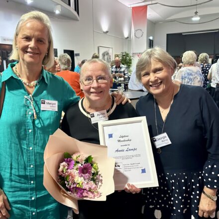 ArtsNational lifetime membership honour awarded to Annie Lampe