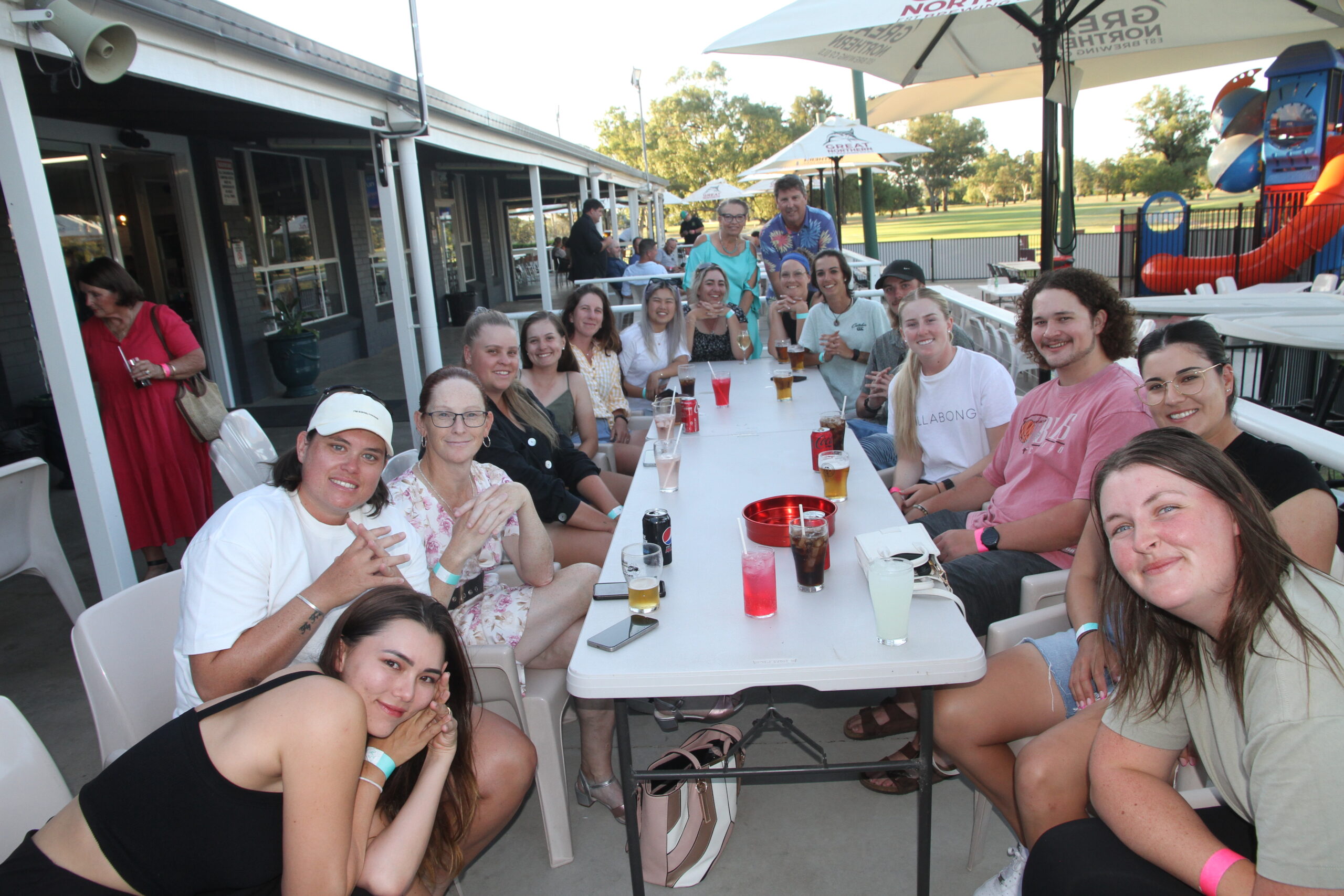 Visiting golfers enjoyed Narrabri’s hospitality