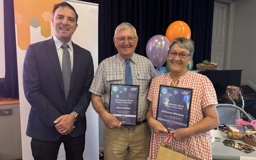 Wee Waa’s Roxanne Whitton announced joint winner of the Narrabri Shire’s 2024 Senior of the Year Award