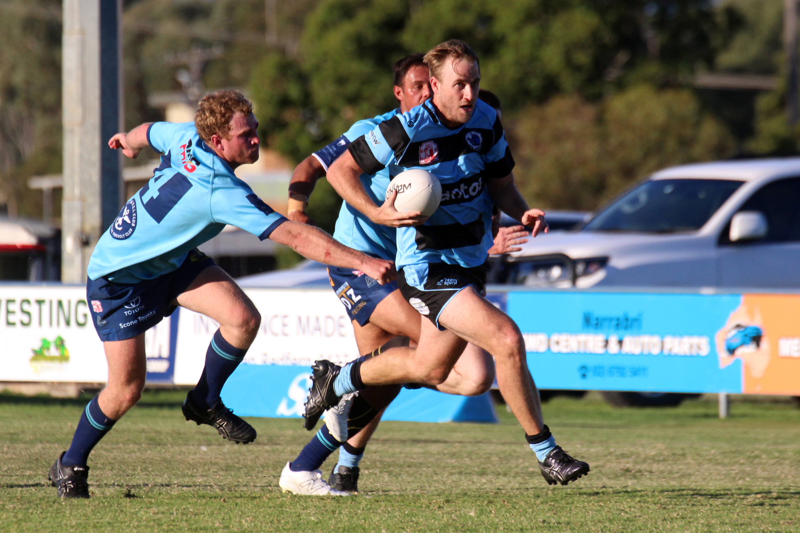 Narrabri Blue Boars prevail in all three grades during first Dangar Park outing of the season