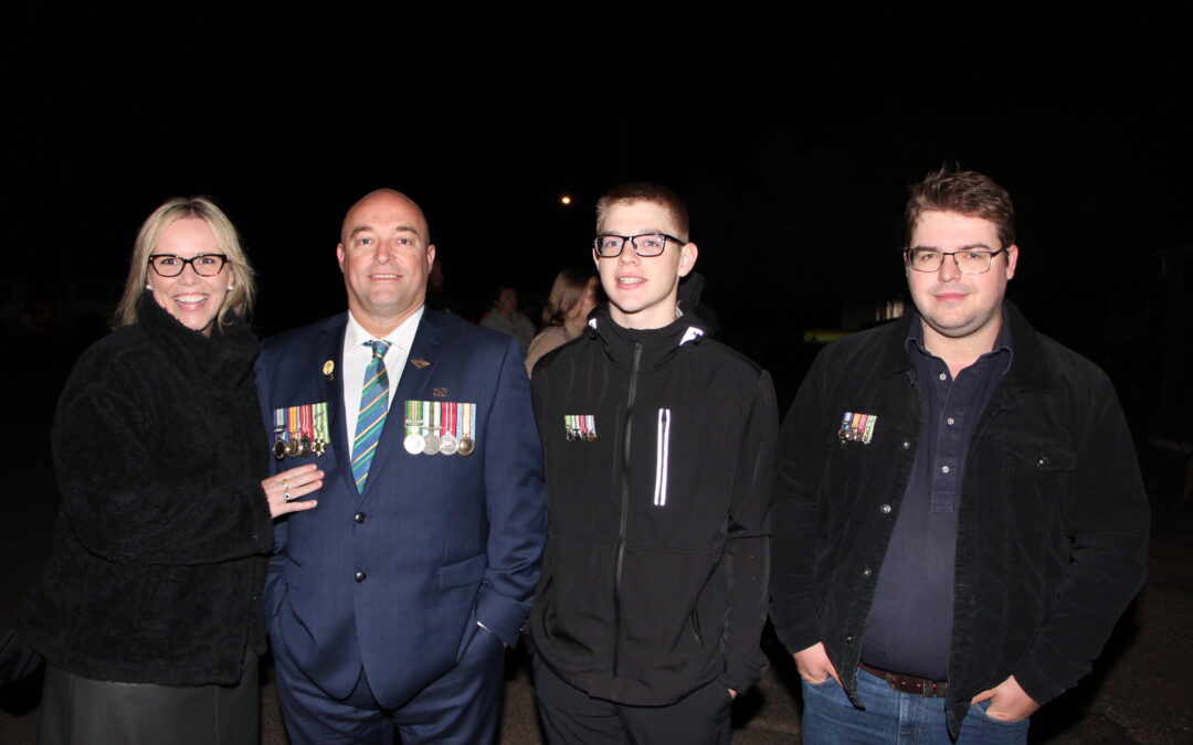 Baan Baa Anzac Day service 2024