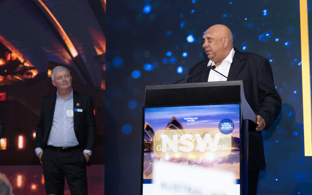 Phil Duncan’s ‘substantial contribution’ to water sector honoured at awards night
