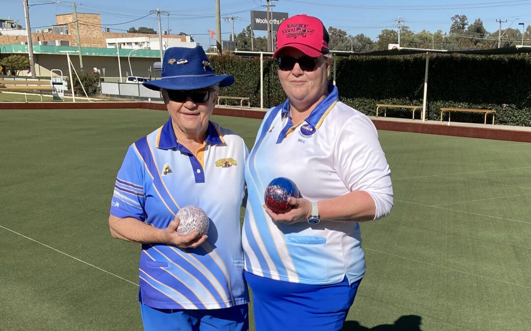 Rebecca Taylor victorious in Narrabri Women’s Bowling Club’s minor singles decider