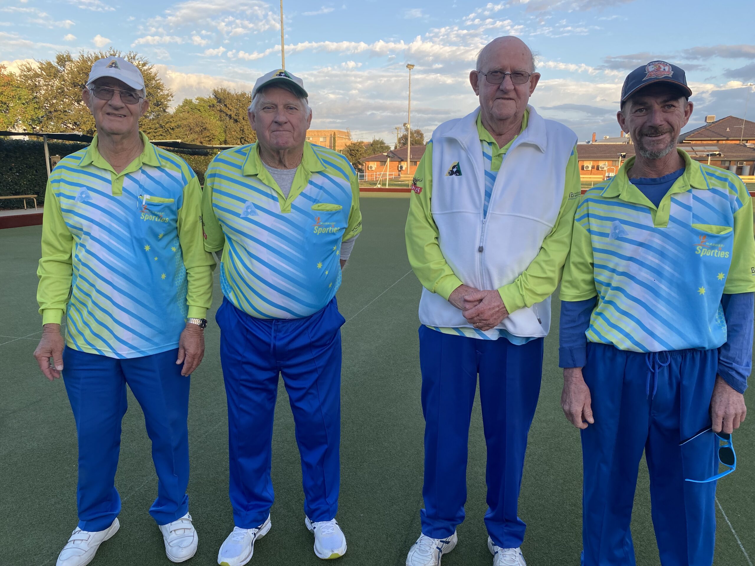 Narrabri Bowling Club’s men’s club fours champions crowned