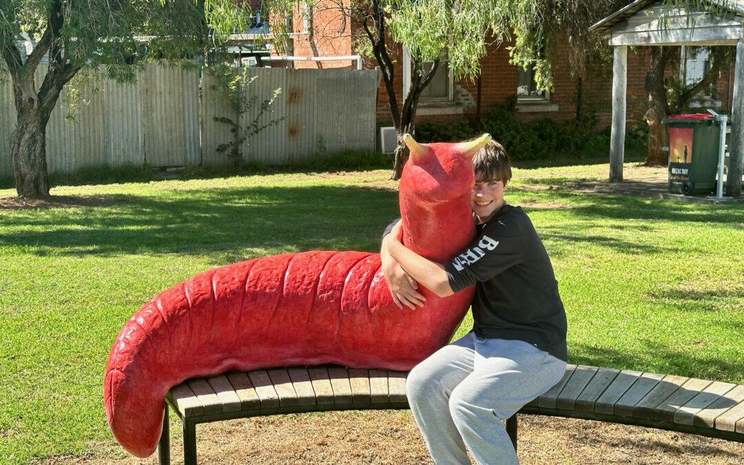 Griffin’s pink slug artwork a winner