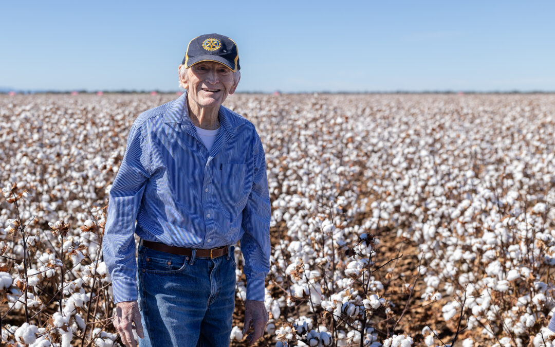 Cotton pioneer happy to be back in the cotton field
