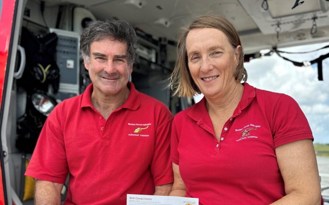 The Westpac Rescue Helicopter Service thanks Grellmans for 20 years of loyal service