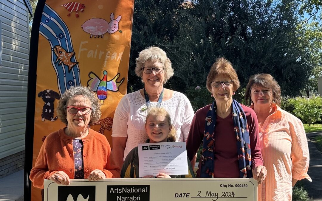 ArtsNational Young Arts Award presented to Poppi Bottle-Hart