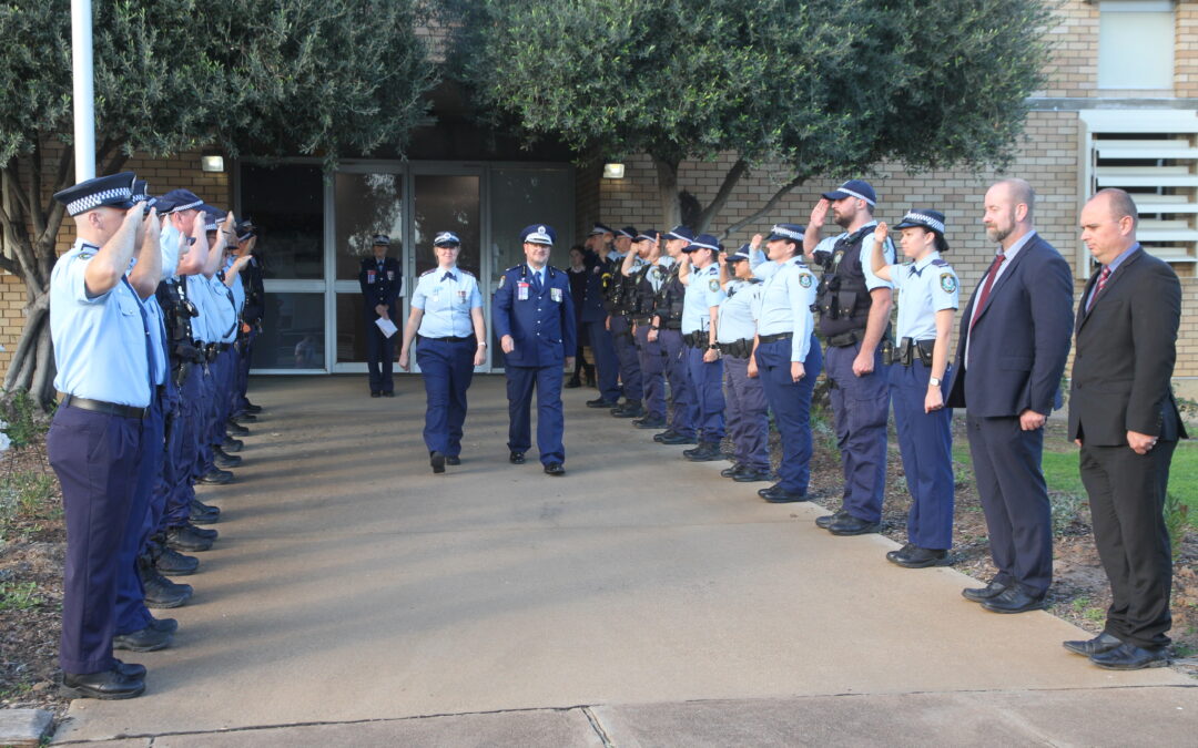 March out marks end of 23 years’ service to NSW Police
