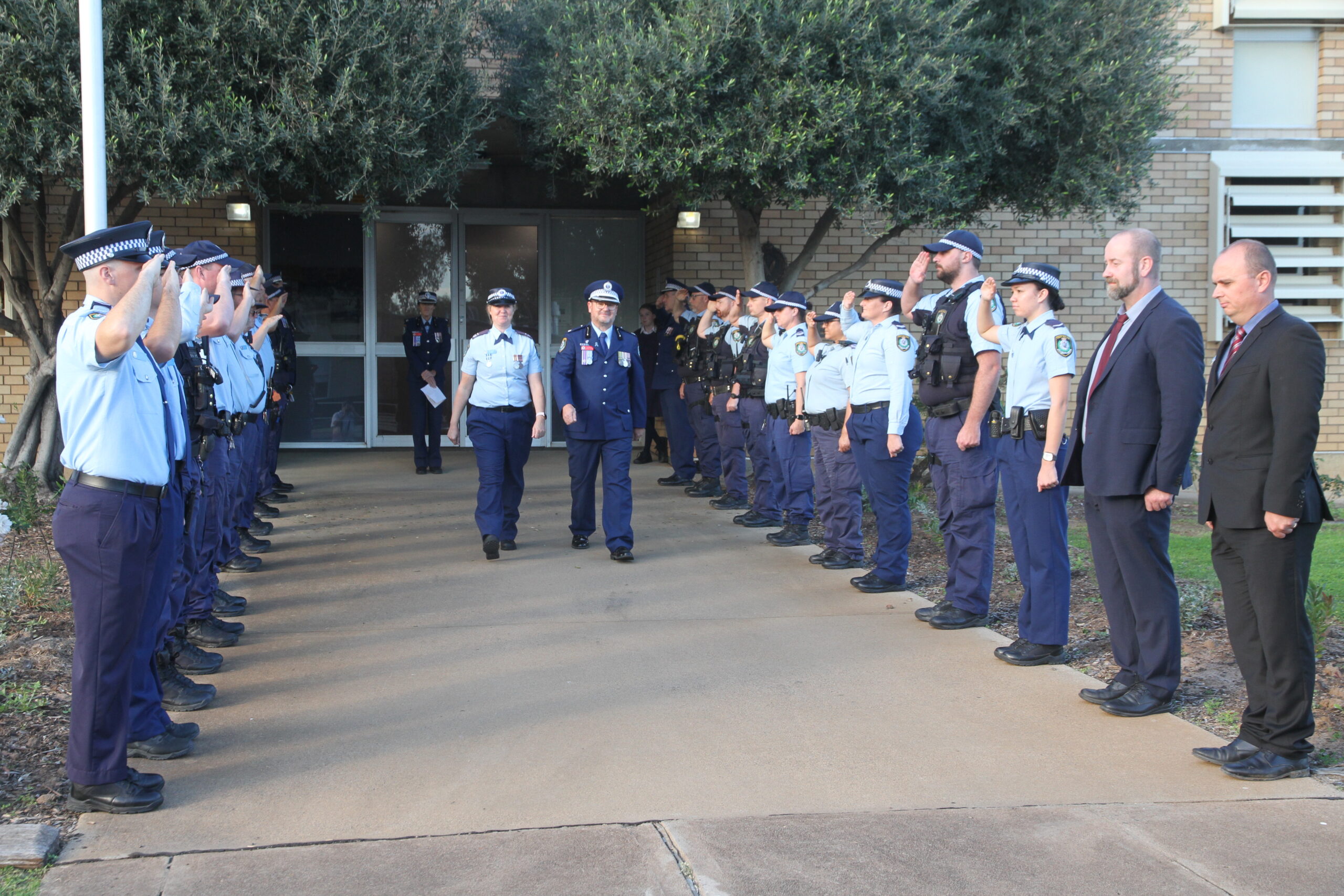 March out marks end of 23 years’ service to NSW Police