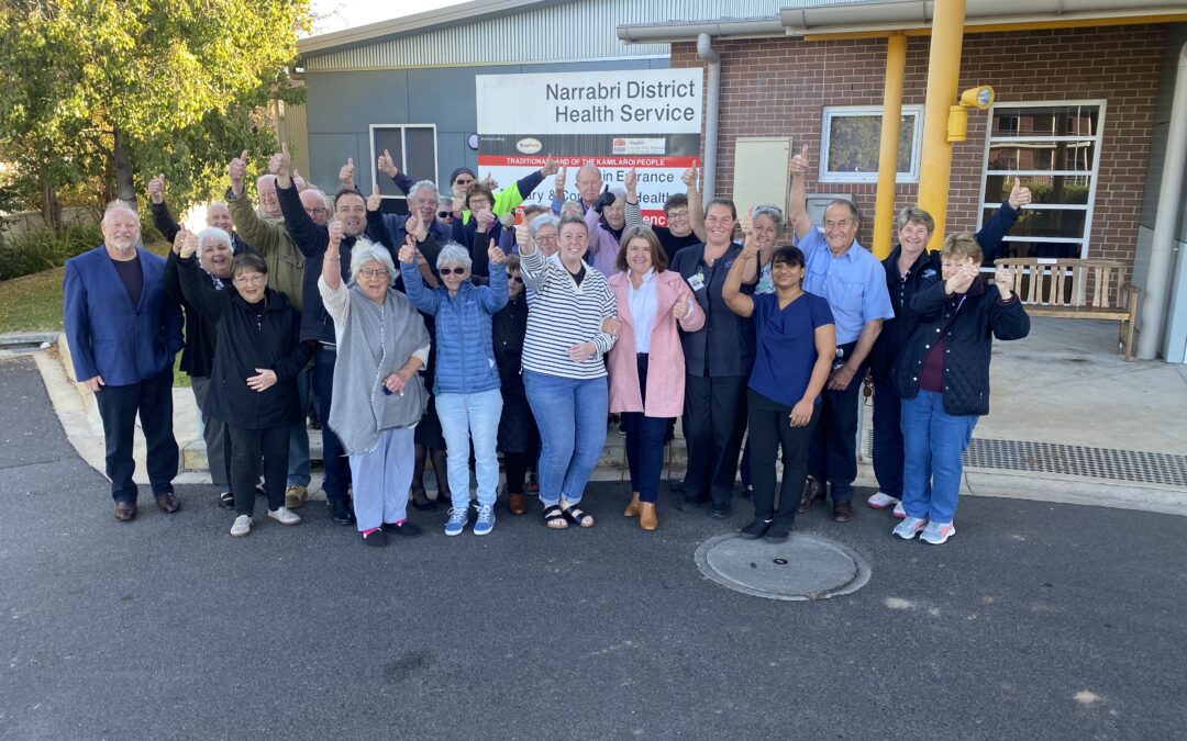 People power: Pathology services retained at Narrabri Hospital