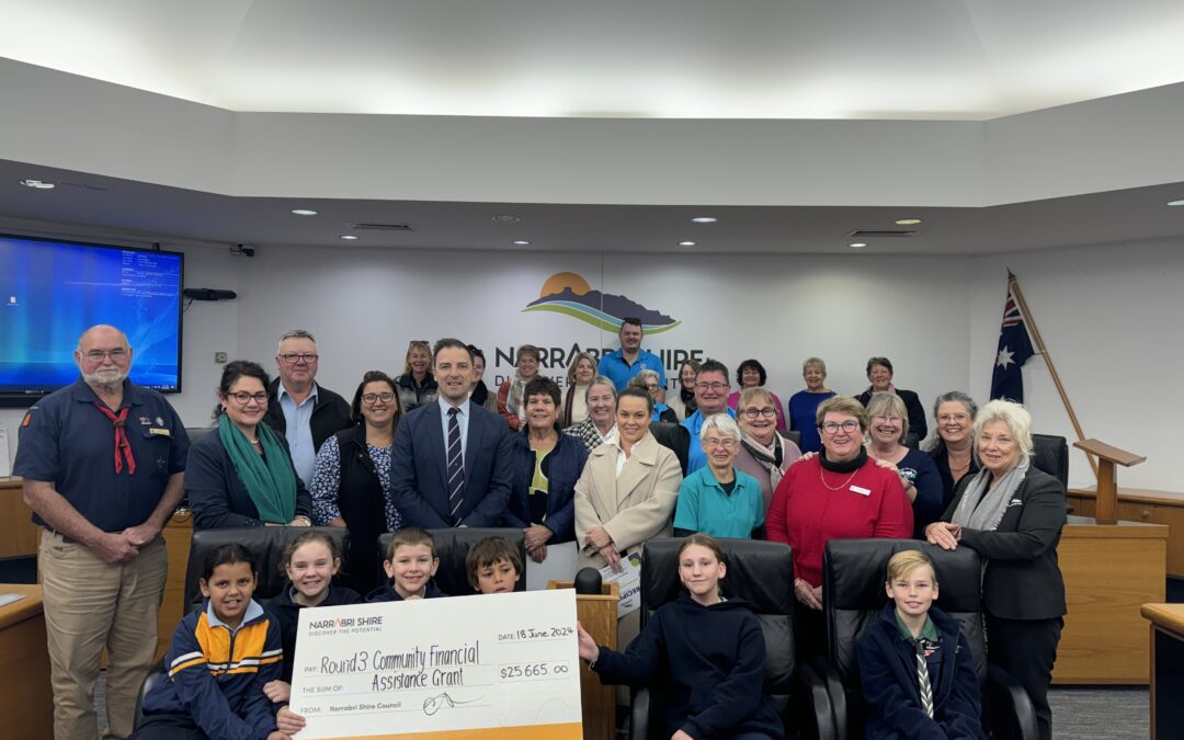 Groups share in community grants program