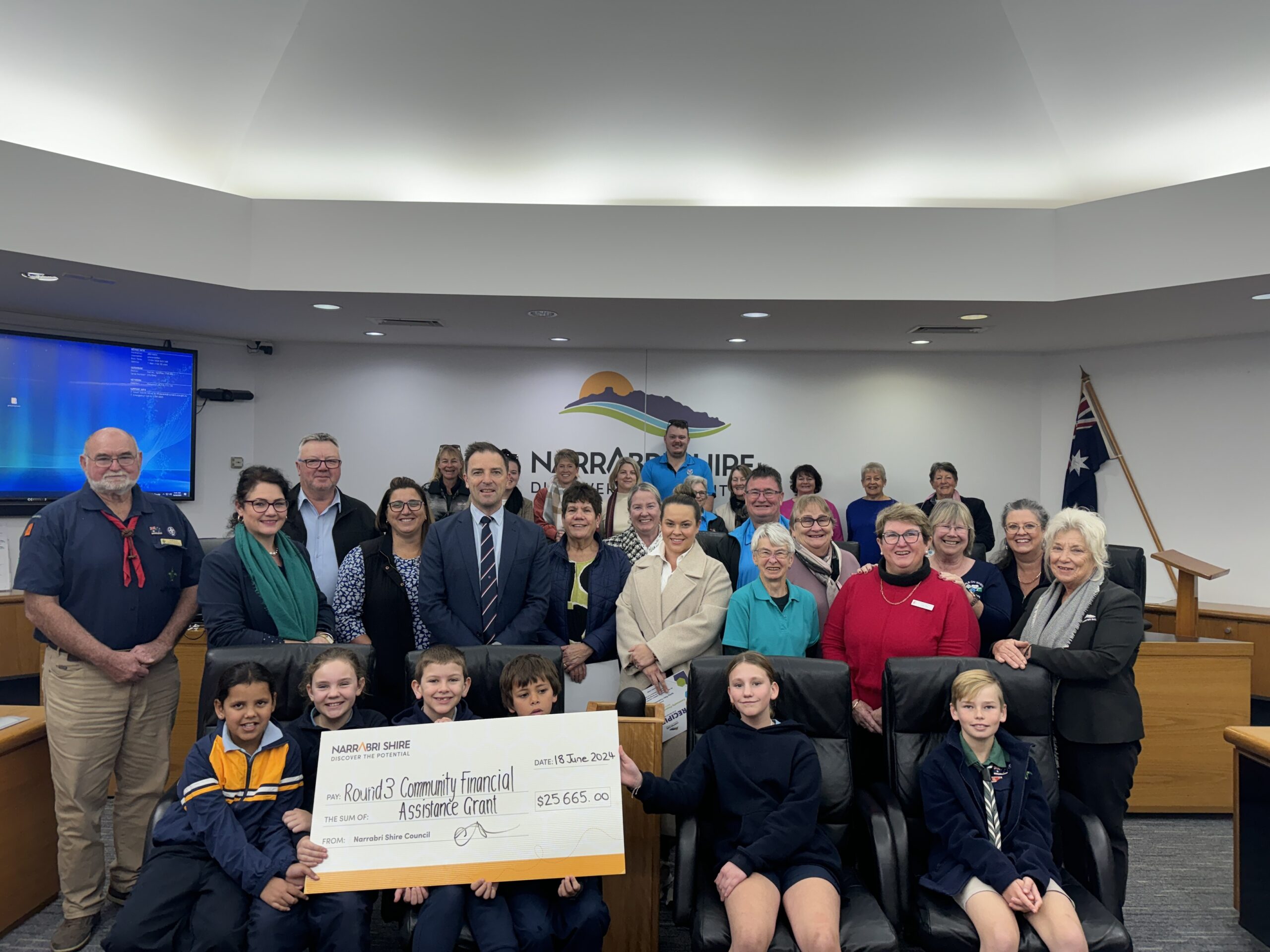 Groups share in community grants program