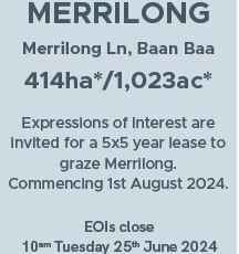 Merrilong For Lease – CLASSIFIEDS