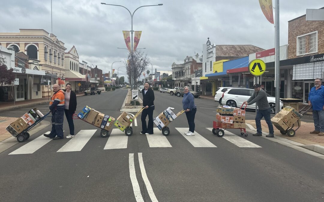 Maitland Street Rotary book shop on the move