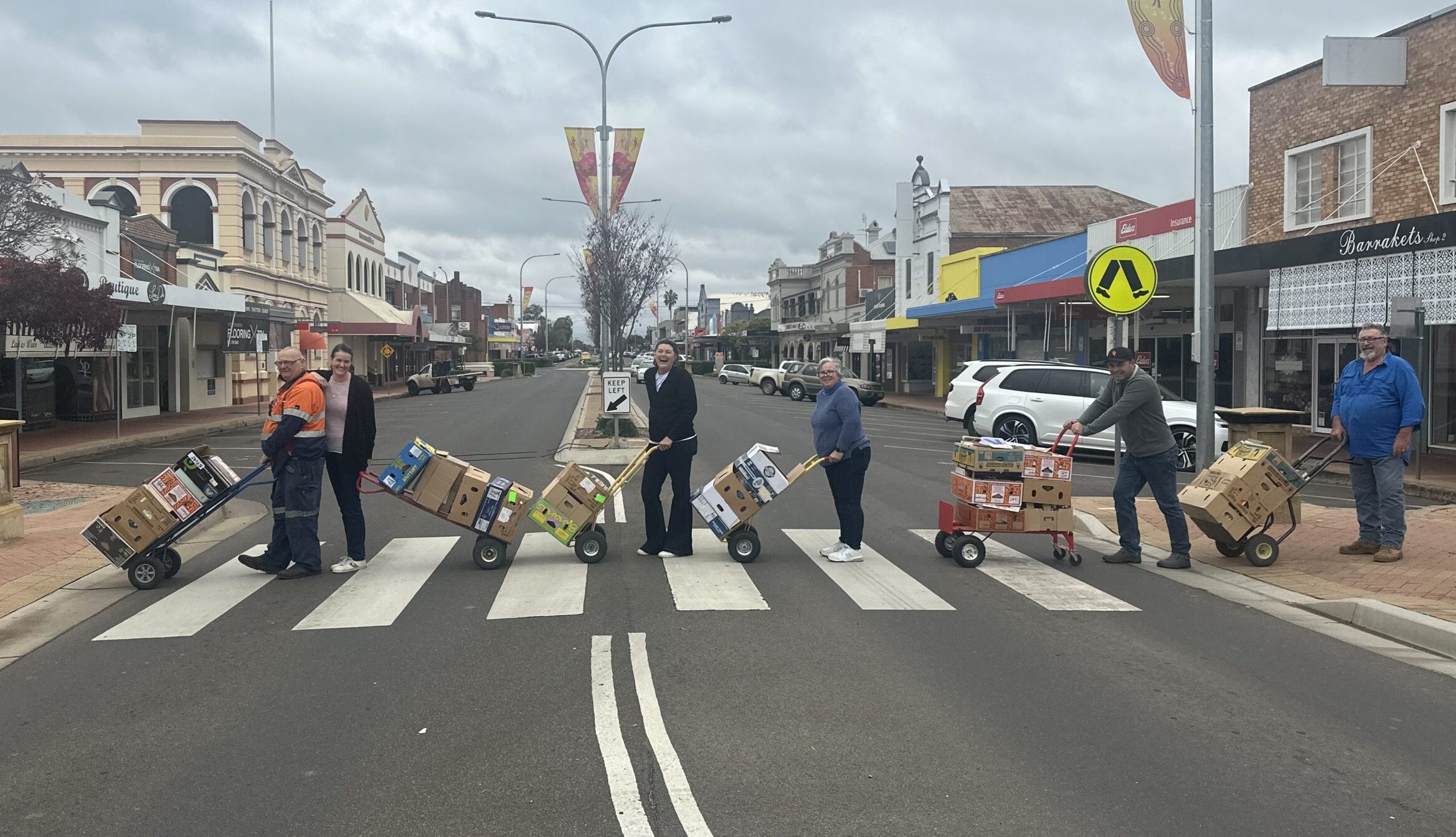 Maitland Street Rotary book shop on the move