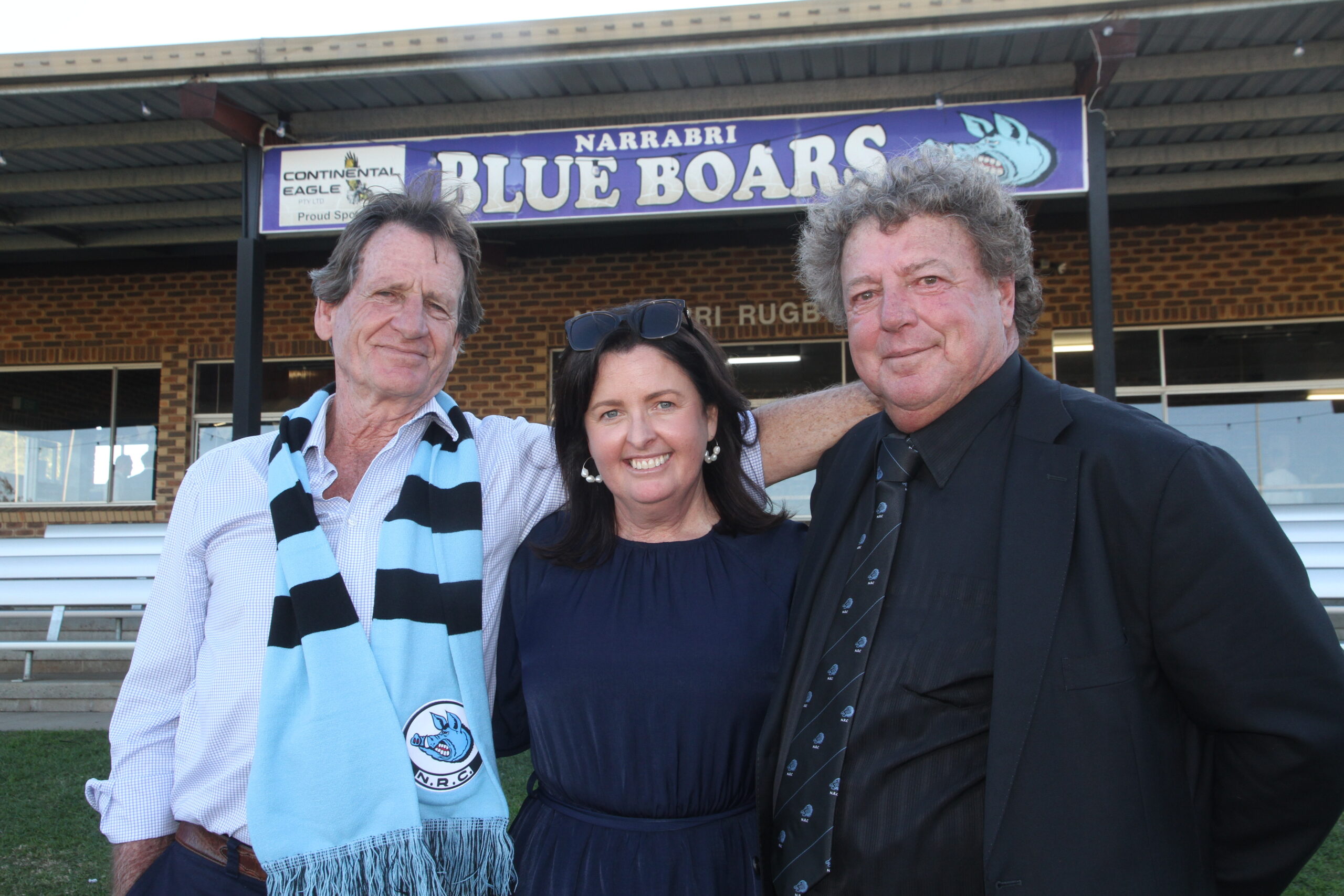 Three new life members: Dedication to Blue Boars celebrated at long lunch