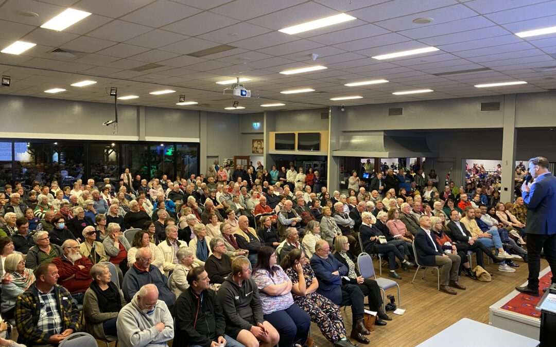 ‘We will fight this’: Community resolves to fight any move to downgrade pathology services